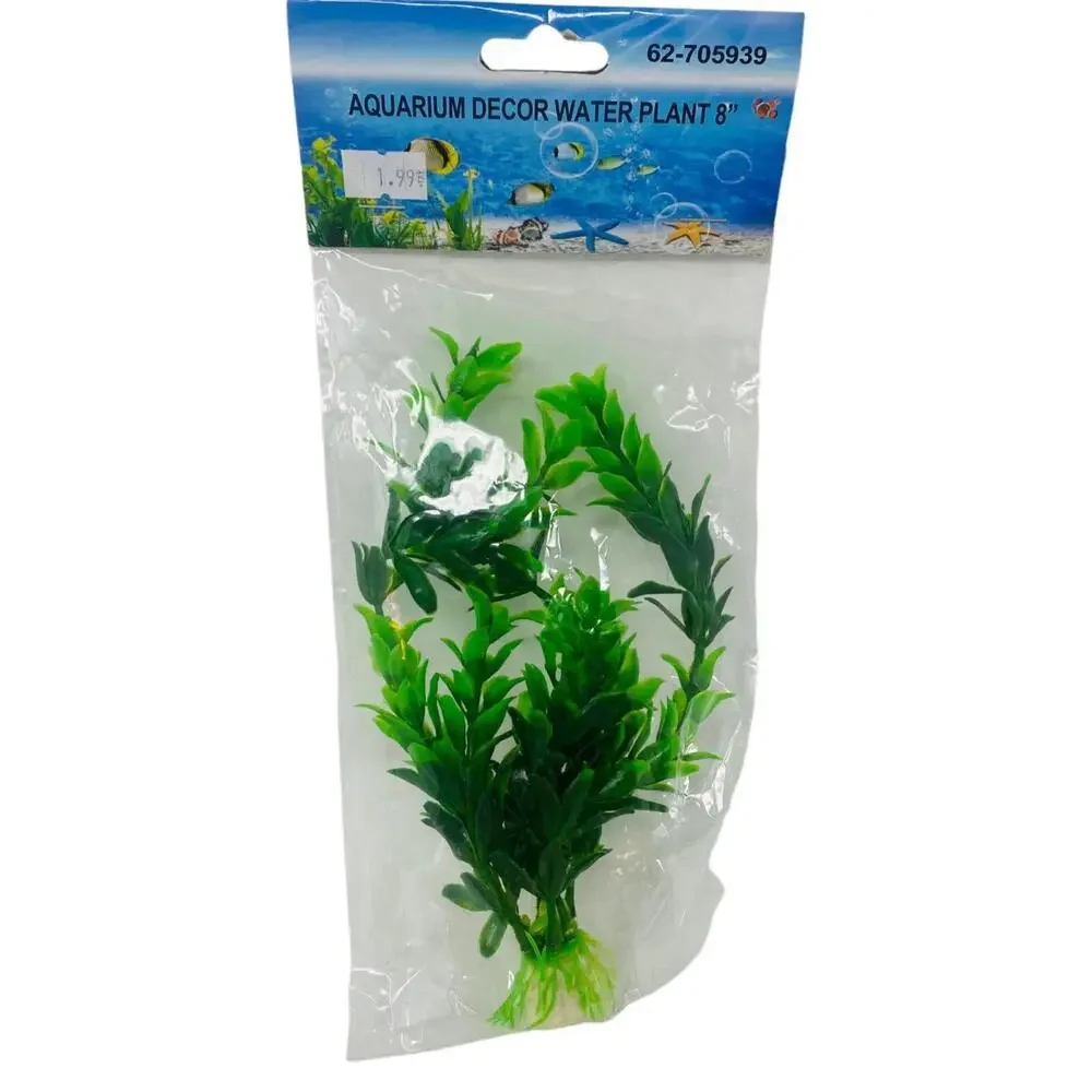 Aquarium Artificial Plant Fish Tank Plastic Water Plant Ornament Decor 8